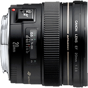 Wide, fast prime lens that works well with full frame and crop sensor cameras.