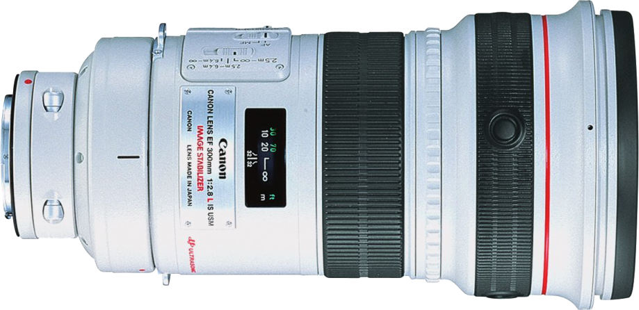 A large super telephoto great for action and sporting. This is the first version of this lens with image stabilizer.
