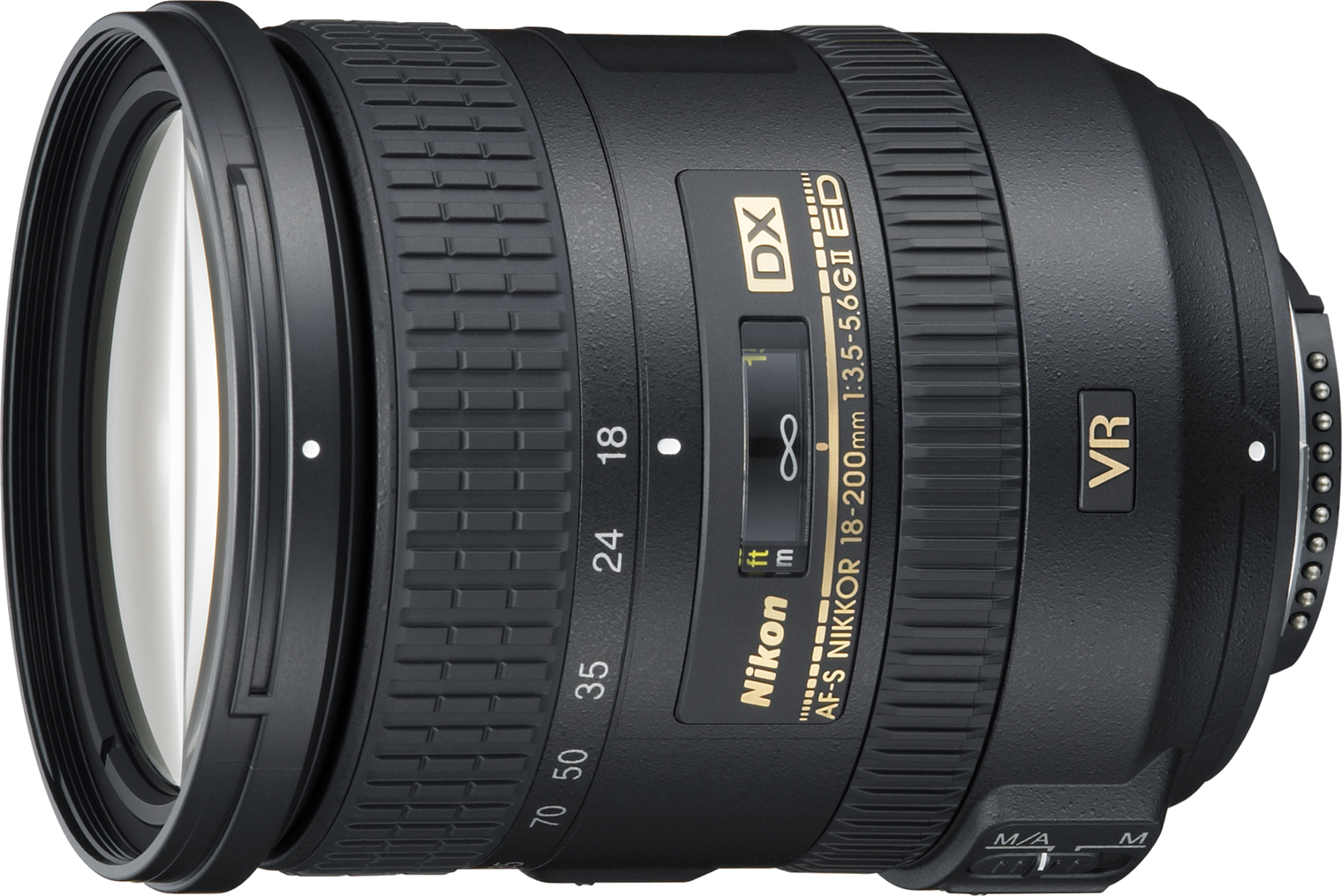 This lens has a very large focal length range, making it an excellent walkaround lens for crop sensor cameras.