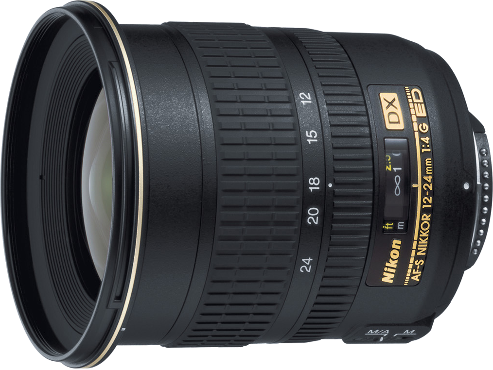 A wide angle zoom lens for use on crop sensor cameras.
