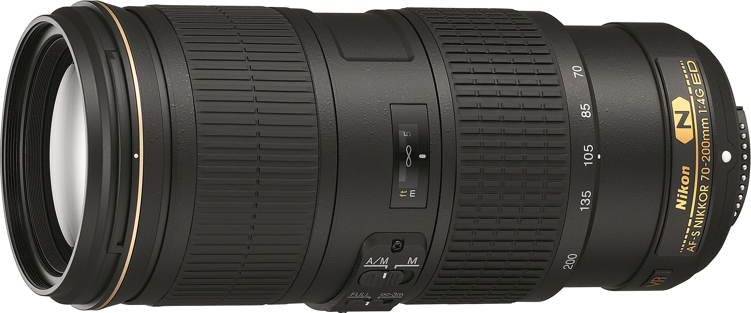 A telephoto zoom with a fixed f/4 aperture and Nikon's third generation vibration reduction system